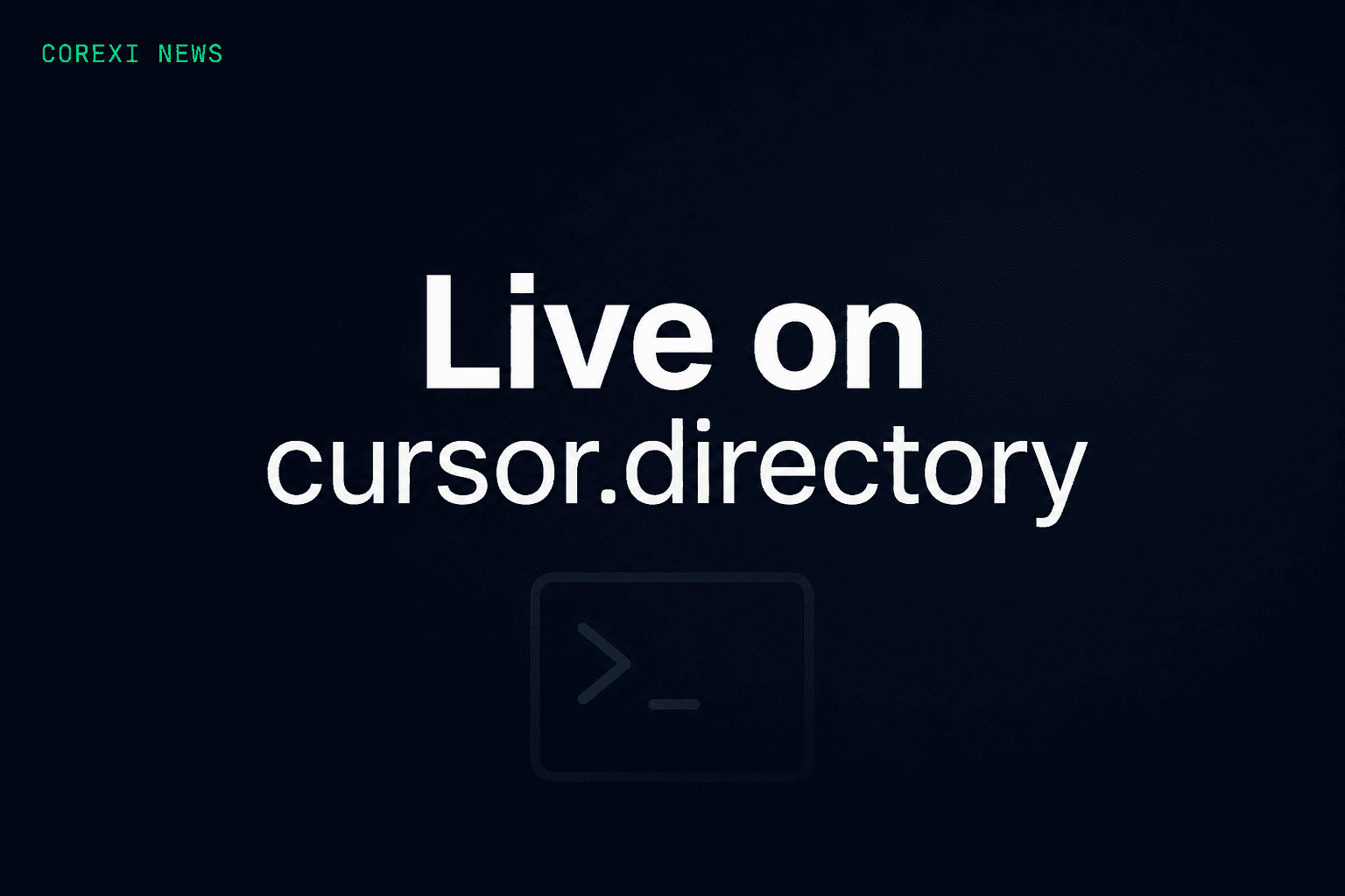 Corexi MCP is live on cursor.directory