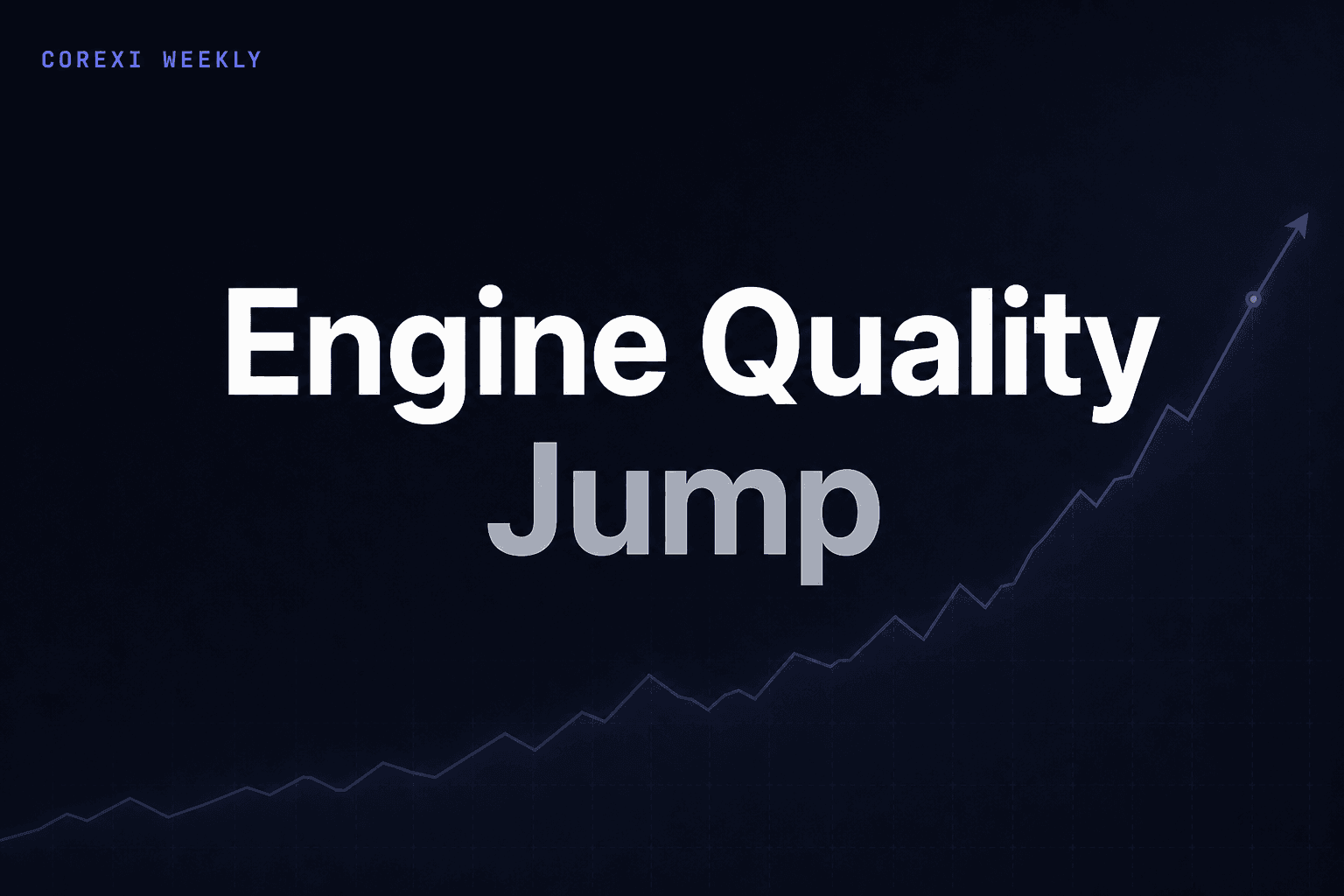 Week 7: Engine quality jump